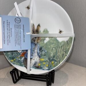 Peter Rabbit Classic Appetizer Snack Plates 4 - 6" Small Beatrix Potter New